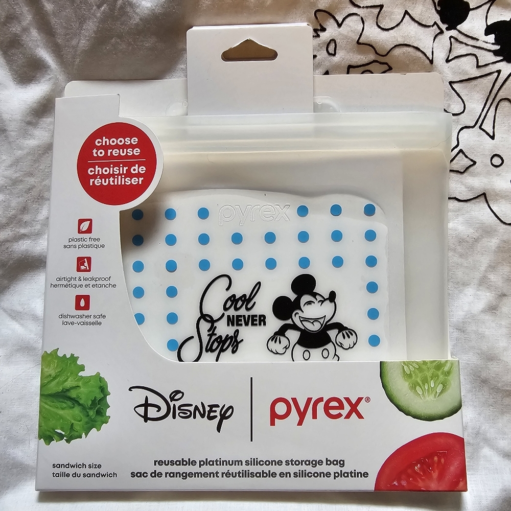 🎁3 for $15 🎁Disney mickey mouse reusable sandwich bag